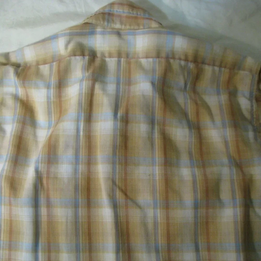 Vintage Levi's Plaid Button Down Western Shirt